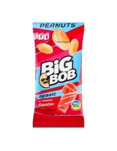 Арахіс смажений солоний бекон  (60 г) BIG BOB