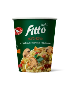 Кус кус миттевого приготування з грибами 40г стакан