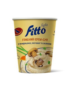 Грибний суп миттевого приготування з печерицями 40г стакан