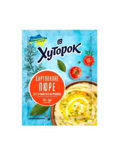 Картопляне пюре зі смаком вершків хуторок 30г