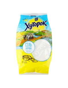 Сіль харчова хуторок 1000г