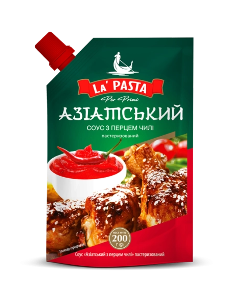 Соус Азіатський з перцем чілі 200 г LA PASTA PER PRIMI