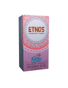 Чай чорний байх.дрібний з ароматом лісових ягід  20*1,5г ТМ   ETNOS