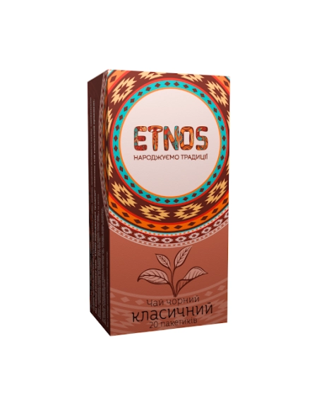 Чай чорний байховий дрібний   20*1,5г ТМ ETNOS