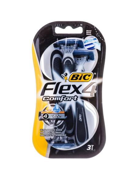 Бритва ВІС флекс 4 комфорт  (3 шт)
