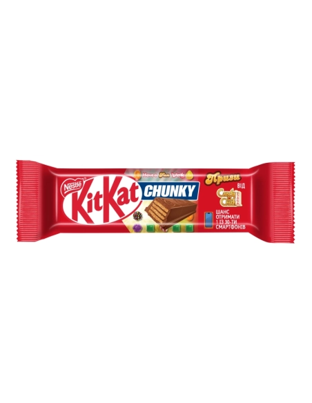 Вафлі  КІТ-КАТ 40 г кг Чанкі