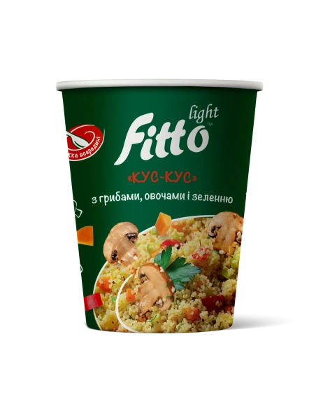 Кус кус миттевого приготування з грибами 40г стакан