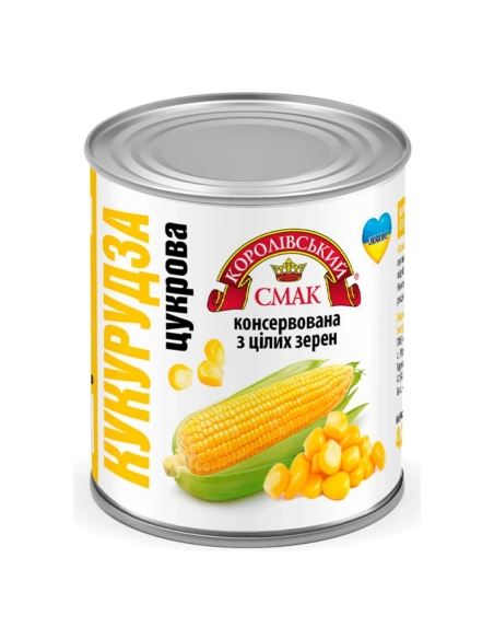Кукурудза цукрова 420 г ж/б