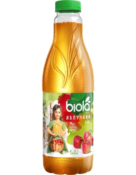 Сік Біола яблучний 1,0 л