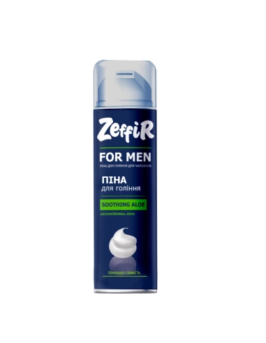 Піна для гоління алоє  ТМ Zeffir 475 мл
