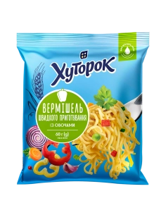 Вермишель швидкого приготування Хуторок 60г