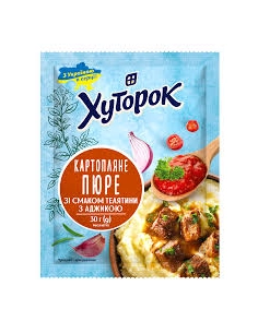 Картопляне пюре зі смаком телятини з аджикою 30г Хуторок