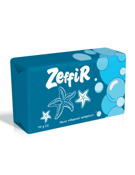 Мило туалетне в асортименті Zeffir 5шт по 70г