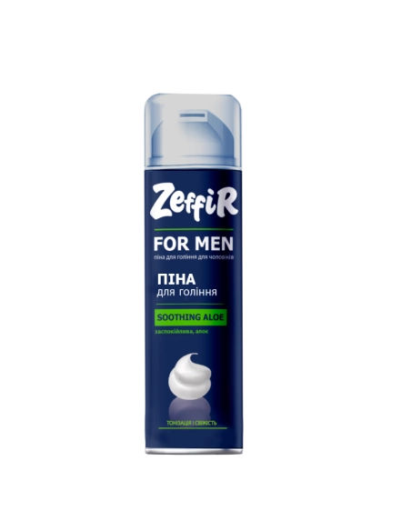 Піна дла гоління SOOTHING ALOE TM Zeffir