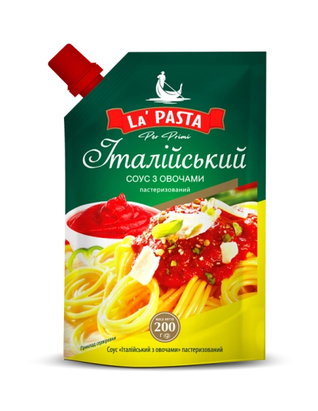 Соус Італійський з овочами 200 г LA PASTA PER PRIMI