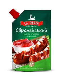 Соус класичний Європейський з травами 200 г LA PASTA PER PRIMI