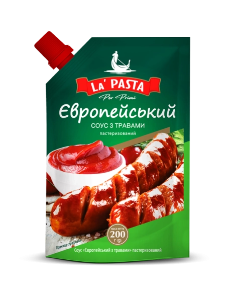 Соус класичний Європейський з травами 200 г LA PASTA PER PRIMI