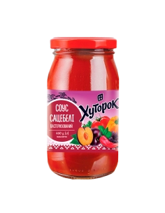 Соус чілі пастеризований 460г скло ТМ Хуторок