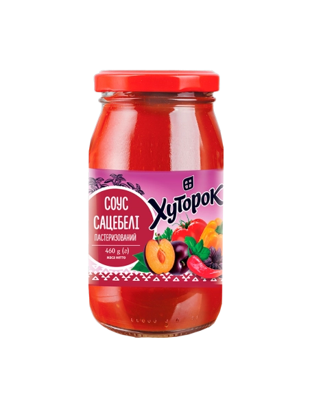 Соус чілі пастеризований 460г скло ТМ Хуторок