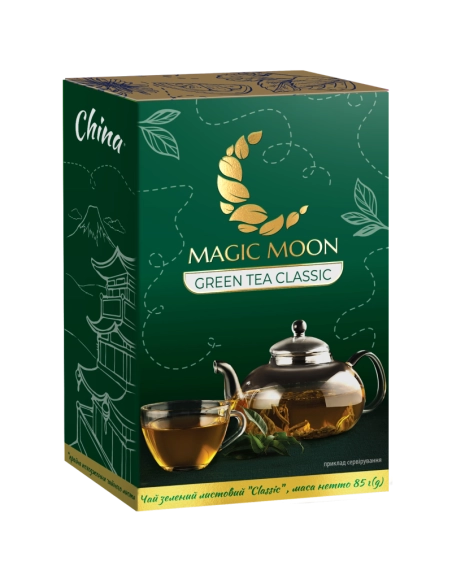 Чай зелений листовий ТМ Magiс 85г