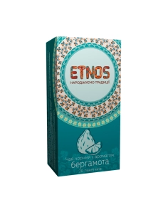Чай чорний байховий дрібний з ароматом бергамота ТМ ETNOS 20*1,5 г