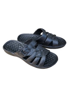 Шльопанці чоловічі 41-45 крок С 72 чорні 6 шт