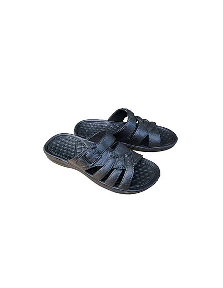 Шльопанці чоловічі 41-45 крок С 72 чорні 6 шт